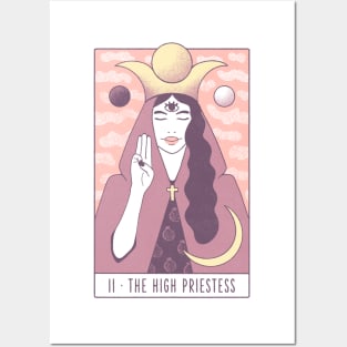 The High Priestess Posters and Art